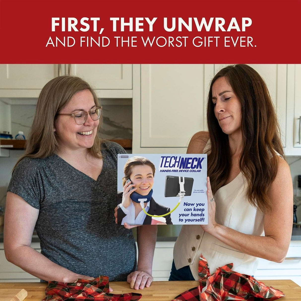 Prank Pack Tech Neck Prank Gift Box 