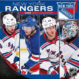New York Rangers 2026 12X12 Team Wall Calendar