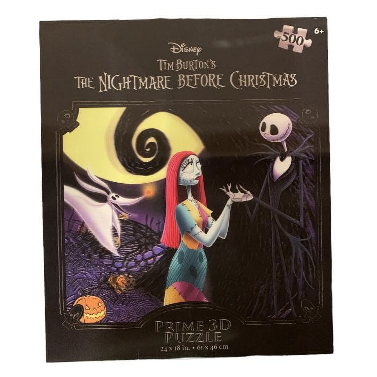 Prime 3D 500 Pieces Disney Tim Burton’s The Nightmare Before Christmas 3D Puzzles 
