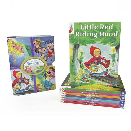 Fairy Tales Stories: Vintage Storybook Boxed set with 8 Classic Stories — for ages 3-8