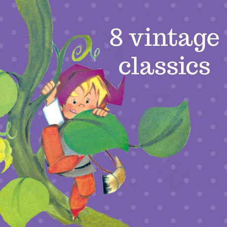 Fairy Tales Stories: Vintage Storybook Boxed set with 8 Classic Stories — for ages 3-8