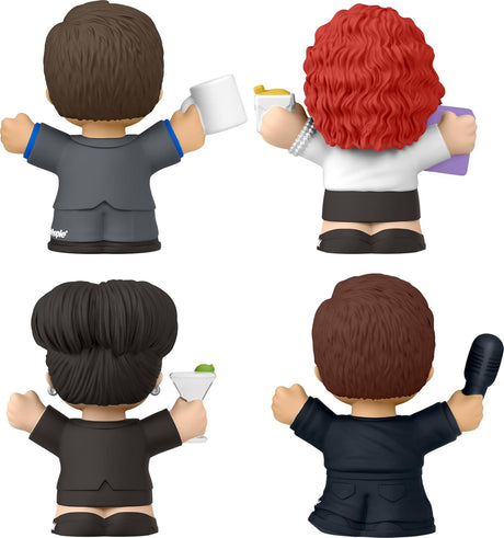 Little People Collector Will and Grace TV Series Special Edition Set for Adults & Fans, 4 Figures