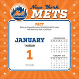 MLB New York Mets 2026 Desk Calendar