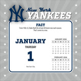 MLB New York Yankees 2026 Desk Calendar