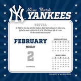 MLB New York Yankees 2026 Desk Calendar