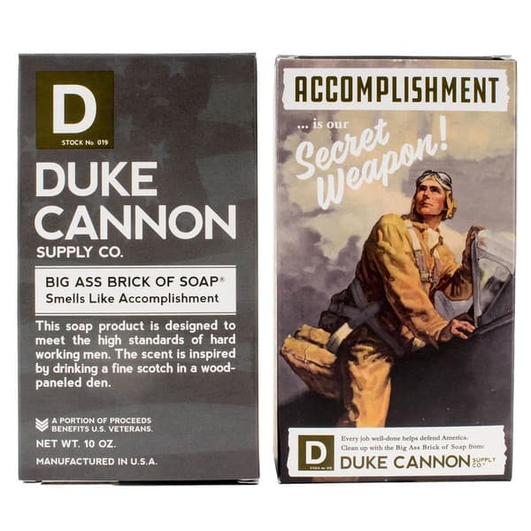 Duke Cannon Big American Brick of Soap - Accomplishment Duke Cannon Supply Co.