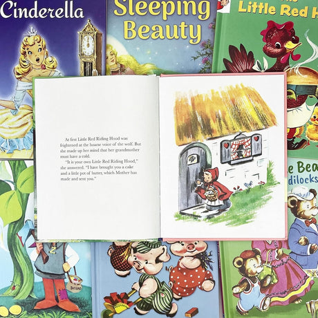 Fairy Tales Stories: Vintage Storybook Boxed set with 8 Classic Stories — for ages 3-8