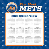 MLB New York Mets 2026 Desk Calendar