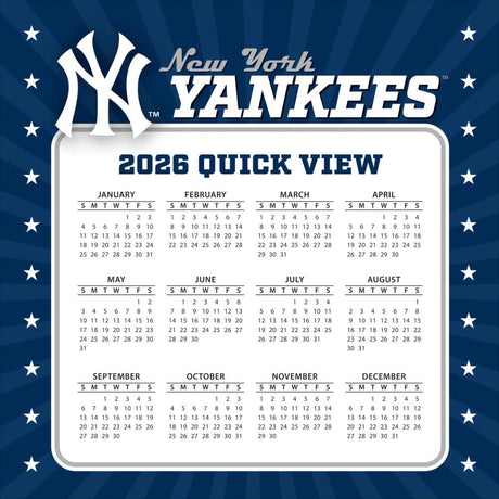 MLB New York Yankees 2026 Desk Calendar