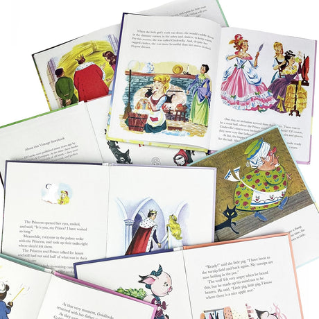 Fairy Tales Stories: Vintage Storybook Boxed set with 8 Classic Stories — for ages 3-8