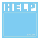 Knock Knock "HELP" Diecut Sticky Notes