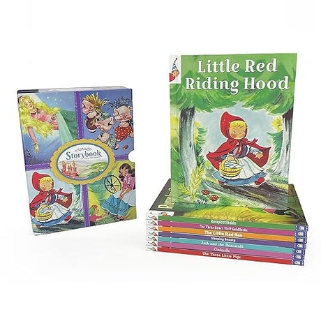 Fairy Tales Stories: Vintage Storybook Boxed set with 8 Classic Stories — for ages 3-8