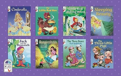 Fairy Tales Stories: Vintage Storybook Boxed set with 8 Classic Stories — for ages 3-8