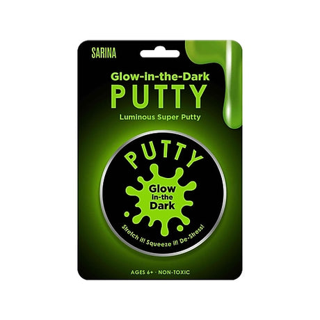 Sarina Glow-in-the-Dark Luminous Super Putty.