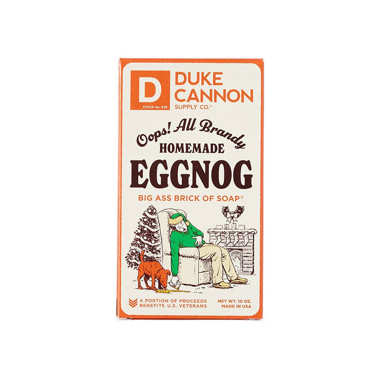 Duke Cannon Big Brick of Soap - Holiday Edition - Homemade Eggnog.