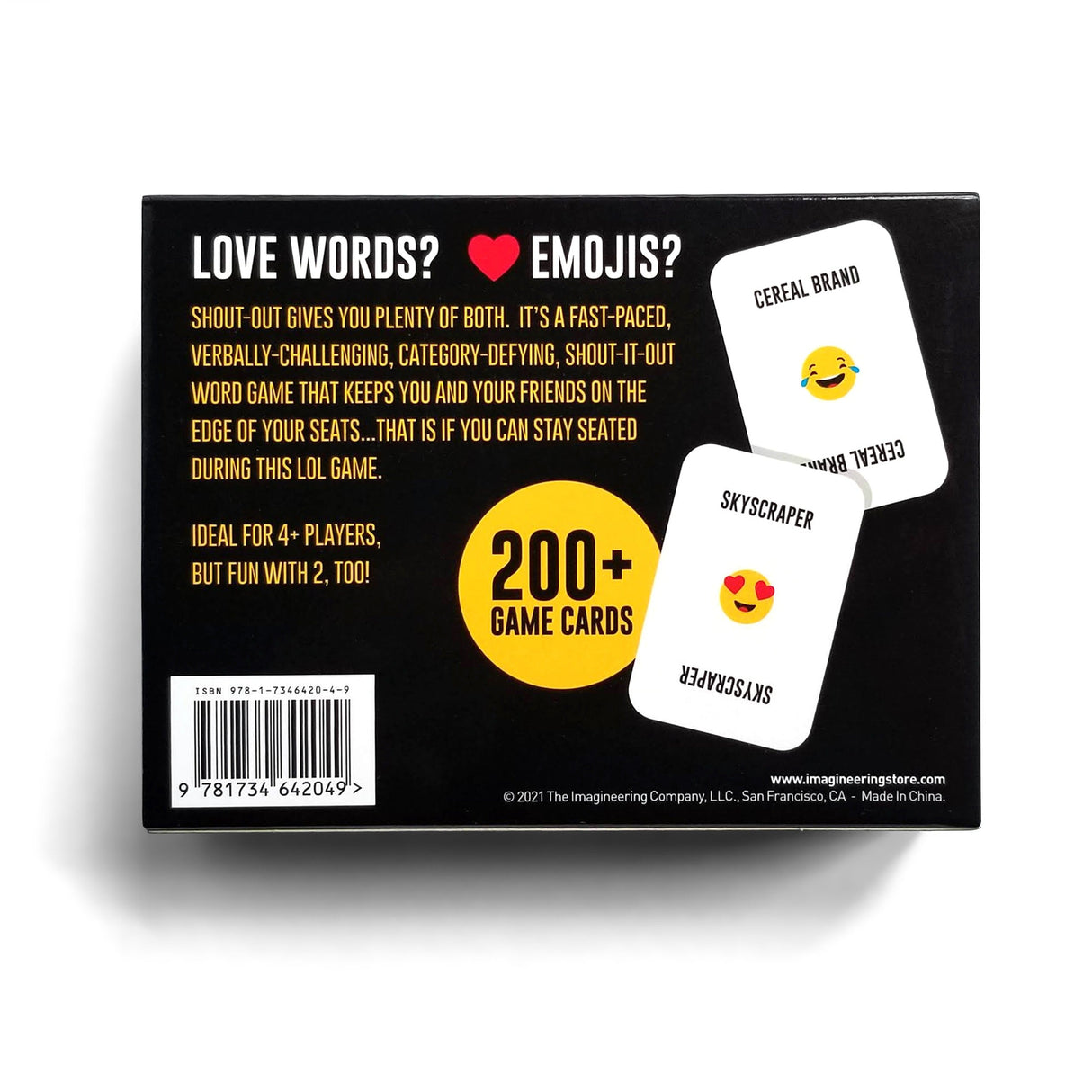 Shout-Out Fast-Paced Word Game 