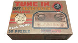 Tune in DIY Bluetooth Speaker Kit Real Wood 3D Puzzle