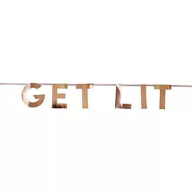 Get Lit Party Banner