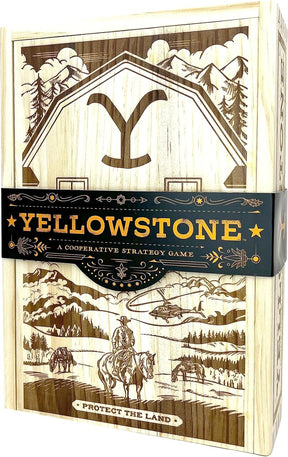 Buffalo Games - Yellowstone – Family Board Game Inspired by The Hit Yellowstone TV Series