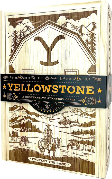Buffalo Games - Yellowstone – Family Board Game Inspired by The Hit Yellowstone TV Series