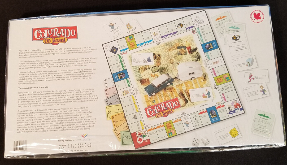 Colorado On Board Collectible Board Game