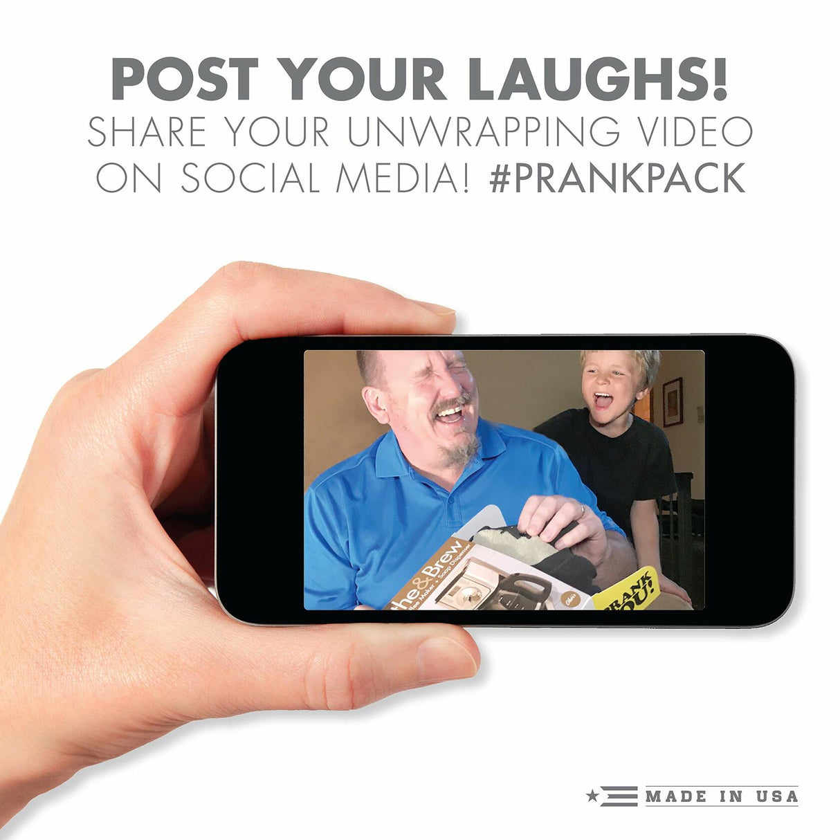 Prank Pack Tech Neck Prank Gift Box Prank-O