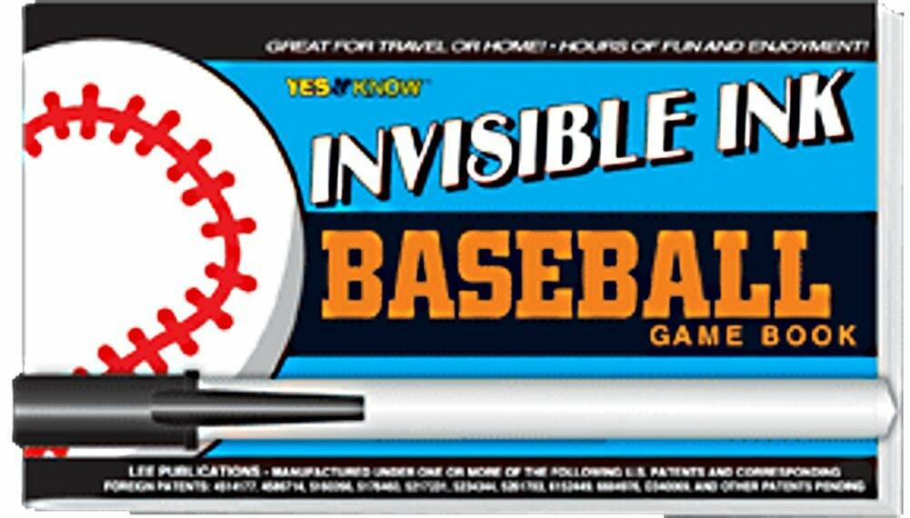BASEBALL GAME BOOK INVISIBLE INK C/PLUMON [Paperback] Unknown .