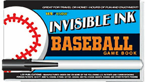 BASEBALL GAME BOOK INVISIBLE INK C/PLUMON [Paperback] Unknown .