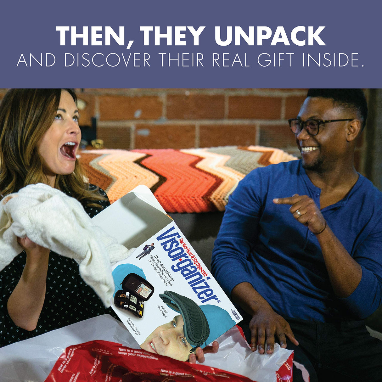 Prank-O - VisorGanizer Prank Gift Box.