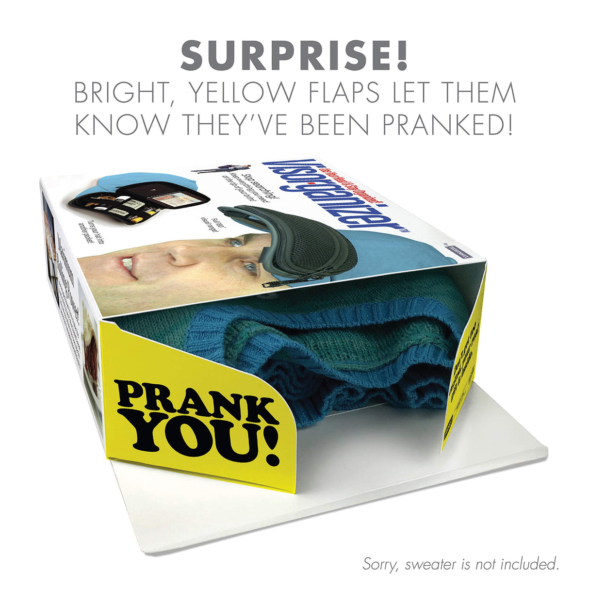 Prank-O - VisorGanizer Prank Gift Box.