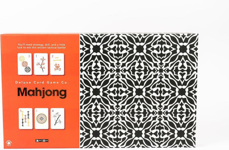 MAHJONG Deluxe Card Game Co Chinese Strategy 144 Card Tiles