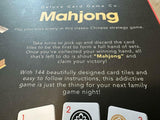 MAHJONG Deluxe Card Game Co Chinese Strategy 144 Card Tiles