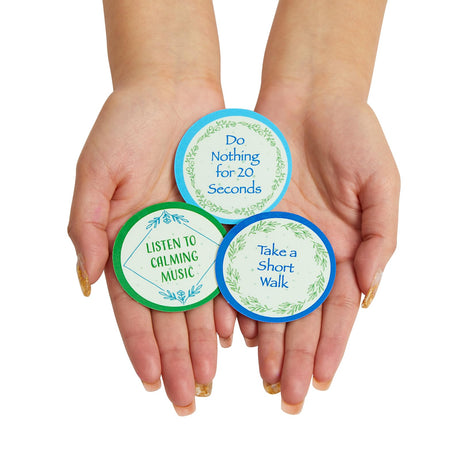 Really Good Stuff Classroom Chill Chips - Set of 40 Chips.