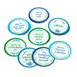 Really Good Stuff Classroom Chill Chips - Set of 40 Chips.