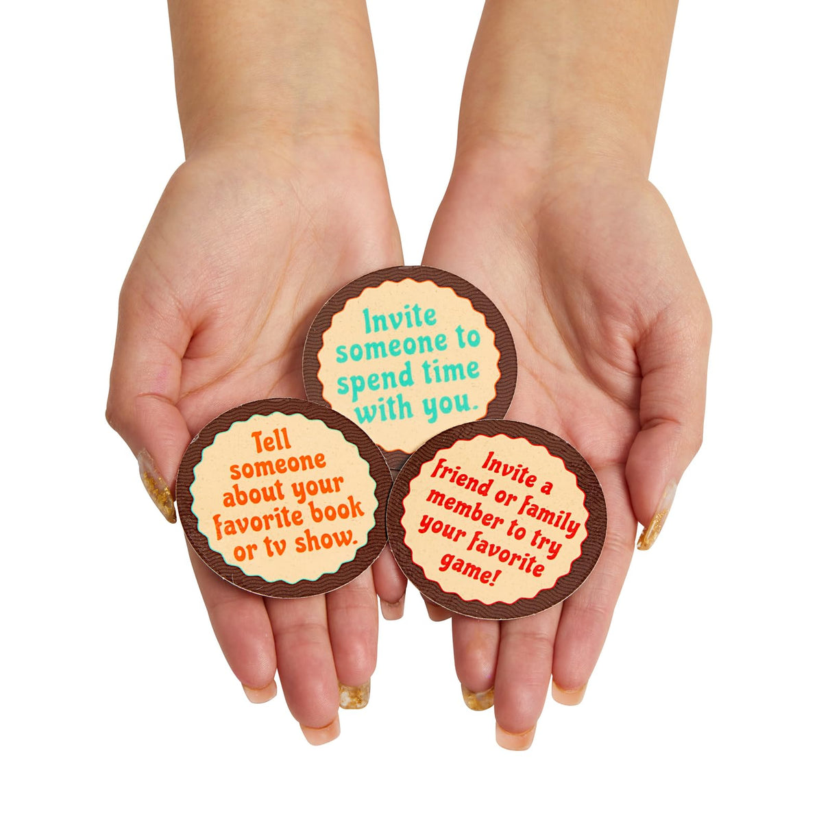 Really Good Stuff - Classroom Social Interaction Chips – Set of 40.