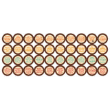 Really Good Stuff - Classroom Social Interaction Chips – Set of 40.