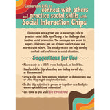 Really Good Stuff - Classroom Social Interaction Chips – Set of 40.