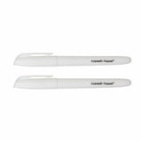 Russell+Hazel White Wet Erase Markers, 5.5” Long, 2 Count (38336)